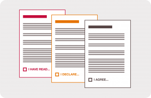 Split declaration